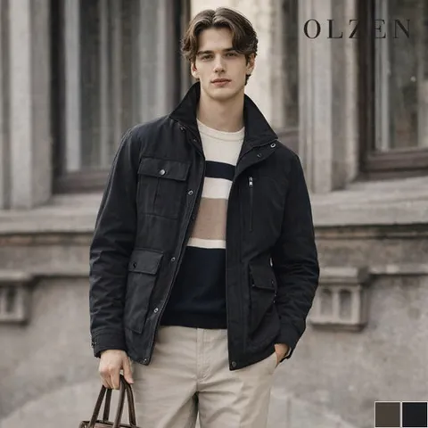 [올젠] 패딩 라이너 메모리 사파리 점퍼 (ZOC4FP1302)