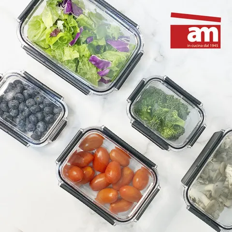 2개세트 트라이탄 밀폐용기 400ml 트라이탄 투명뚜껑 반찬통