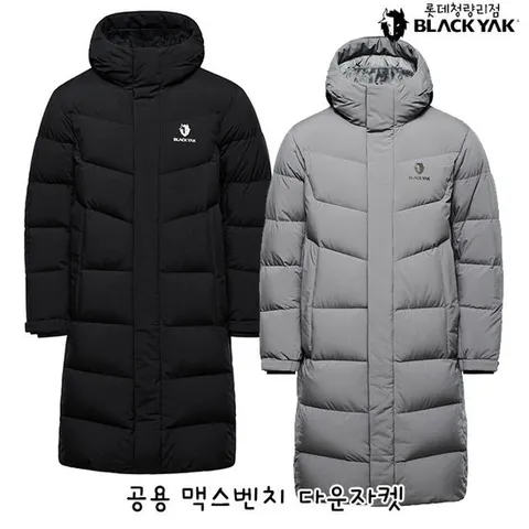 [ 롯데백화점 ][블랙야크]공용 24FW 롱다운자켓 공용 맥스벤치 다운자켓 1BYPAW4901