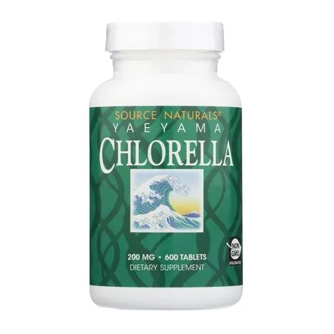 소스내추럴스 야에야마 클로렐라 200mg 600 타블렛