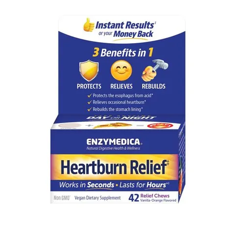 엔자임메디카 하트번 수딩 내추럴 오렌지 42츄즈