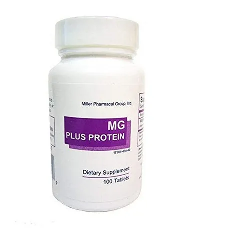 2개X  밀러  엠지  플러스  프로틴  마그네슘  133mg  100정