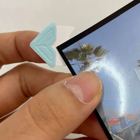 폴꾸 탑꾸 사진꾸미기 모서리스티커 스카이