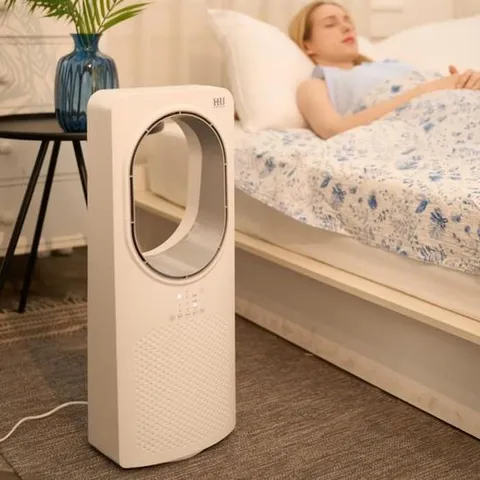 [라일리] Rly 리모콘 무팬 안전 날개없는 선풍기