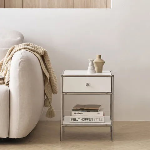 나무뜰 마린 미드센츄리 거실 모듈 소파 침대 협탁 400 MWF333C (착불)