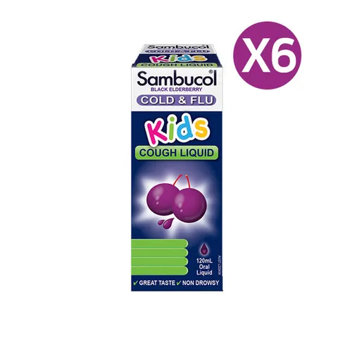 삼부콜 키즈 코프 리퀴드 120mlX6