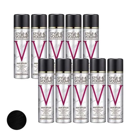 더마클라센 스타일앤 볼륨짱짱 흑채 스프 레이 블랙 120ml x10