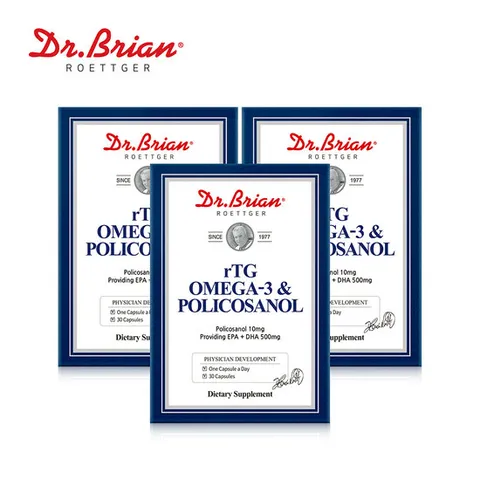 [3통] 닥터브라이언 폴리코사놀 앤 알티지 오메가3 /총3개월분