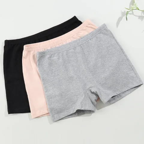 국산 여자 면 사각드로즈 팬티 3종세트
