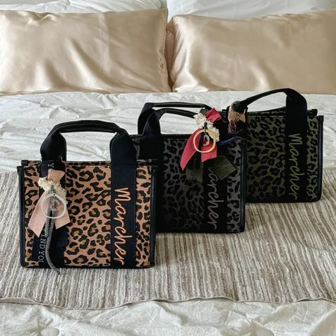 쏘울백 / 마르쉐 호피 골프 토트 숄더백 (3color)