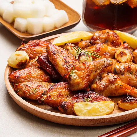 [전라도청년] 국내산 닭 청년굽닭 윙봉 500g 에어프라이어 치킨