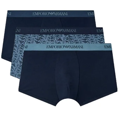 [ 롯데백화점 ][엠포리오 아르마니 언더웨어][선물포장]퓨어 코튼 밴드 드로즈3 종세트 (0814312317-8-9)