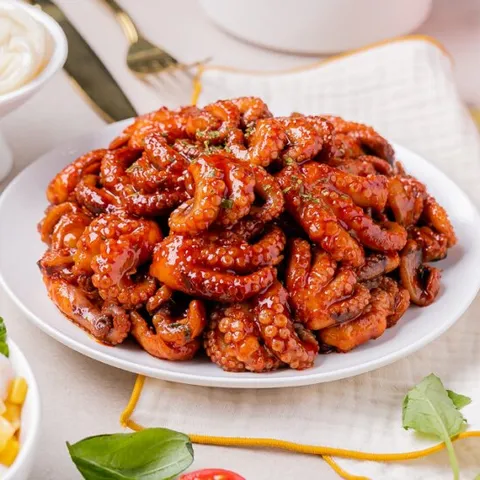 얼짱 쭈꾸미 650g 캠핑 음식x5팩