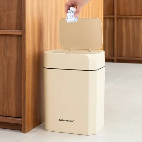 홈앤미 크레마 스마트 자동센서 휴지통 16L
