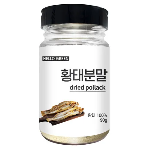 헬로우그린 각종 요리용 황태 분말 90g (조미료통)