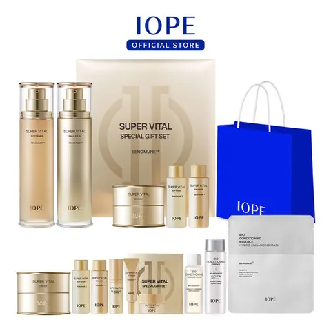 [5% 더블쿠폰] 아이오페 슈퍼바이탈 2종 세트 (소프너+에멀전)