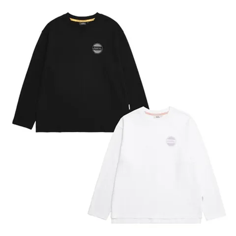 [ 현대백화점 ][내셔널지오그래픽] 여성 비올라 세미오버핏 긴팔 티셔츠 N223WTS010