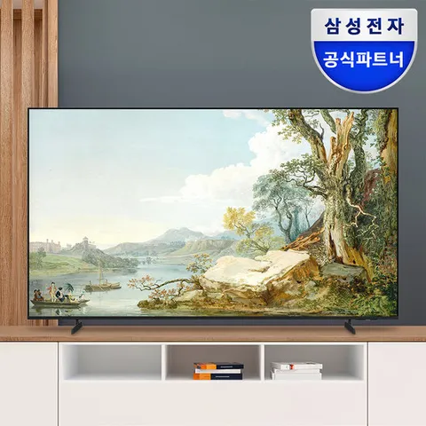 삼성전자 LED 4K UHD 214.7cm(85인치) 비즈니스TV LH85BEFHLGFXKR 스탠드형 에너지효율 1등급