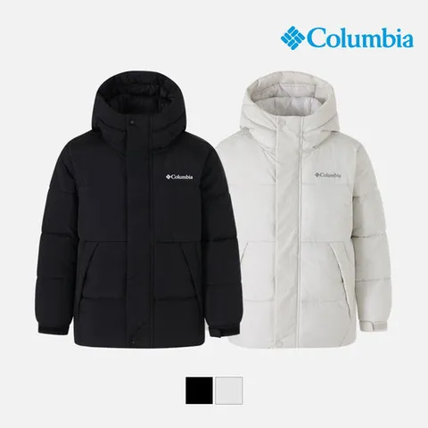 [컬럼비아][컬럼비아] 키즈 심플 숏 패딩 자켓 (C54-YKD303)