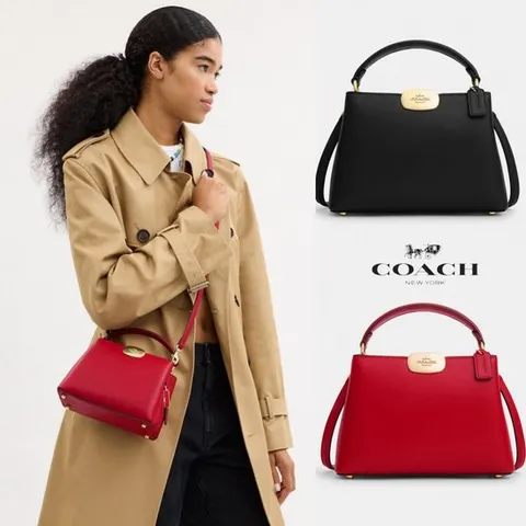 코치 COACH CW040 여자 가방 미니 Eliza 캐리올 토트 크로스백