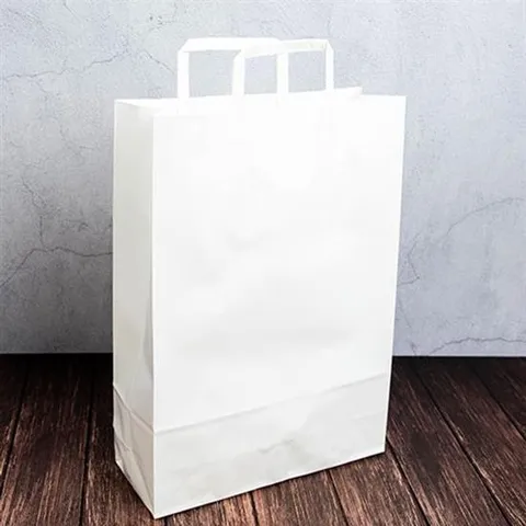 기븐 화이트플랫쇼핑백 대/260x90x360mm(3입) (1개)