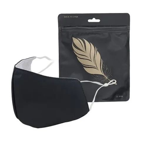 쓰기편한 면마스크  LS-B006 블랙/귀끈조절가능