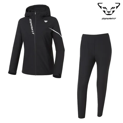 [ 롯데백화점 ]다이나핏 여성 우븐 기모 어설트  트레이닝 조거 팬츠 셋트 YWU22124Z1SET