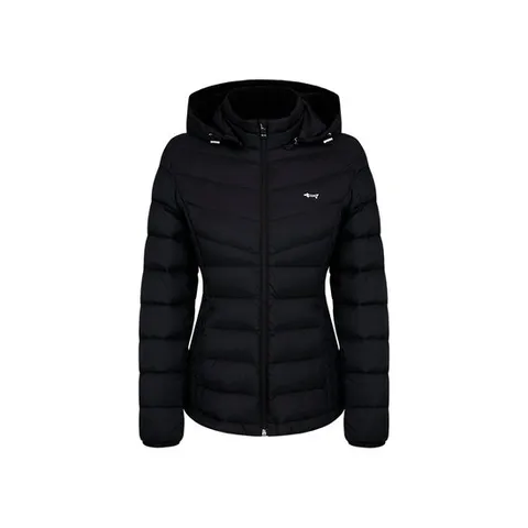 루이까스텔 여성 구스다운 기본핏 후드점퍼