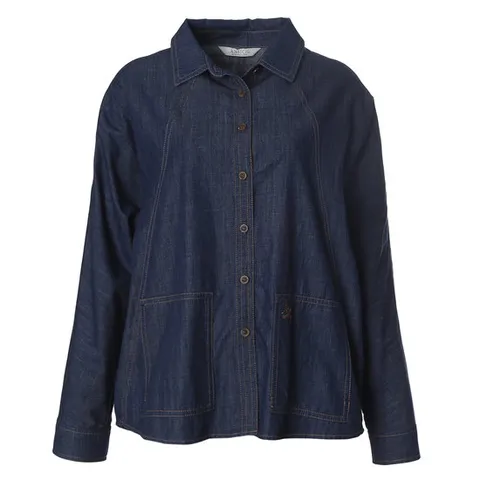 [ 롯데백화점 ][안지크]박시포켓데님셔츠 AI3BL5190