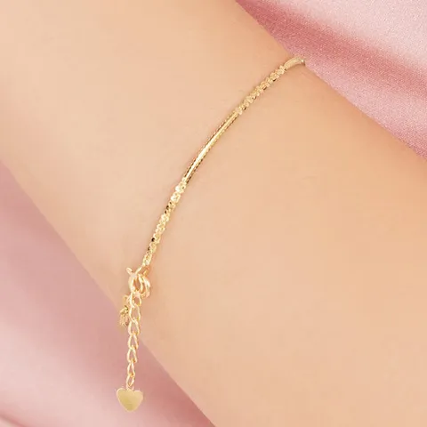 [신년행운특가] 펠리체골드 18K 샤인 홀릭 팔찌