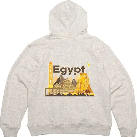 후드티 뒷면 프린트티셔츠 이집트 여행 스핑크스