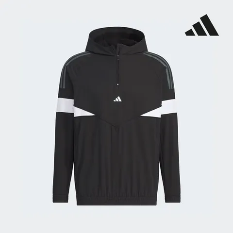 아디다스골프 24FW 남성트위스트하프집업풀오버 블랙 IM7221