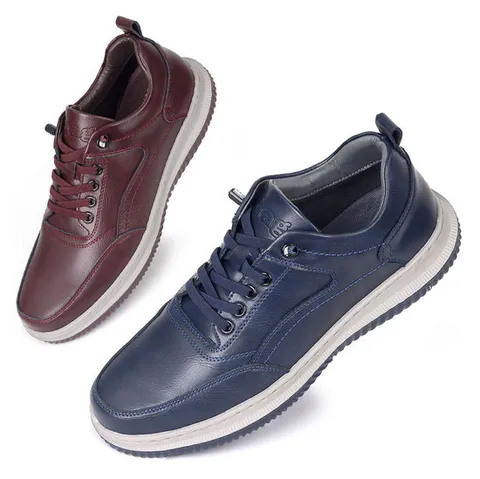 에스유니 초경량 소가죽 남성캐주얼화 컴포트화 남성화 효도화