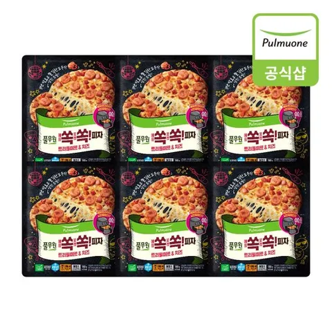[풀무원] 쏙쏙피자 트리플미트&치즈180gX6개