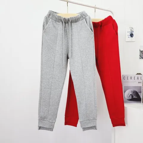 [지지배제이] 무지 언발 조거 트레이닝 팬츠 /z10676