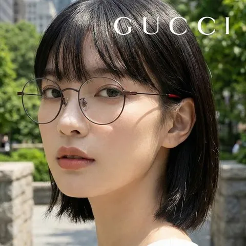 구찌 GG1054OK 004 공식수입 라운드 메탈 명품 안경테