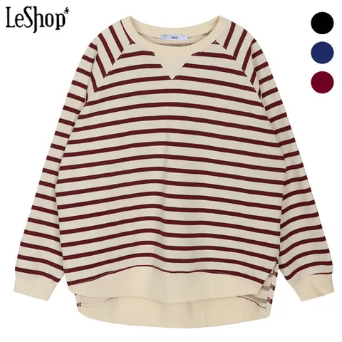 [ 롯데백화점 ][르샵] 스트라이프 맨투맨 티셔츠 (BOATS001A)