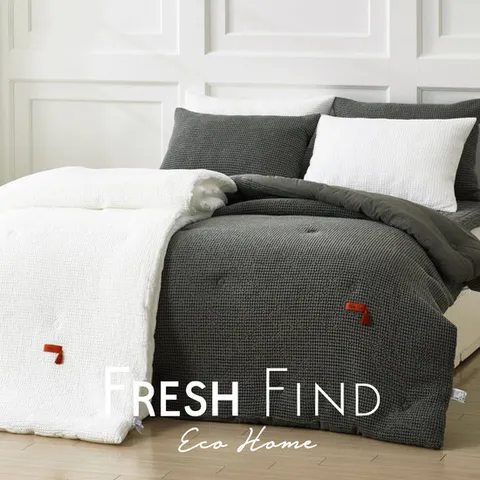 [ 롯데백화점 ][프레쉬파인드]애드윈 모달 와플 컴포터(6온스) S 2color