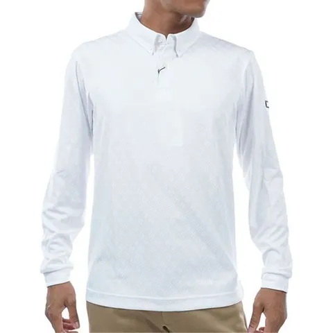 [타이틀리스트] 남성 골프 자카드 긴팔티셔츠 TKPMT307J