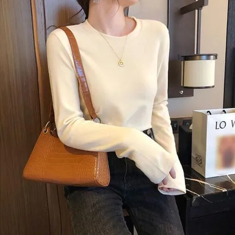 TF피치기모긴팔티셔츠