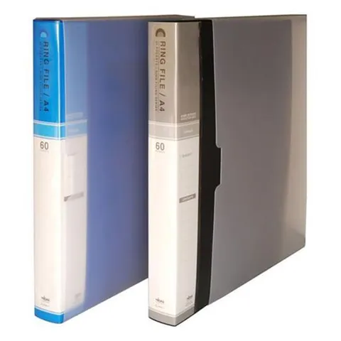 현풍)칼라링클리어화일(A4/60매/청색)-소박스(14개입)