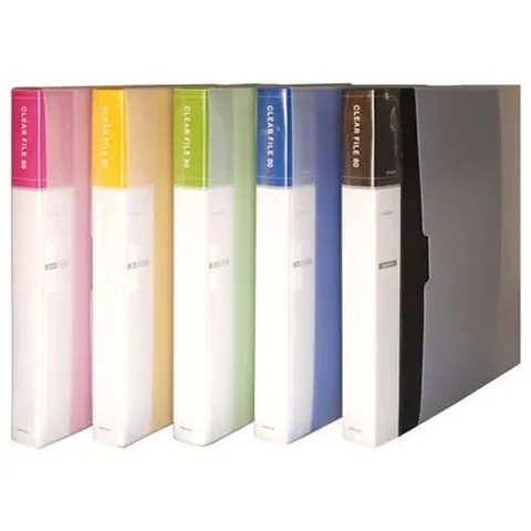 모든)클리어화일인덱스(A4/80매/흑색)-소박스(14개입)