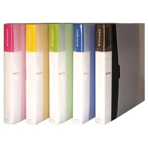 모든)클리어화일인덱스(A4/60매/청색)-소박스(14개입)