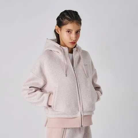 [스파이더] 여성 스웨터 라이크 셋업 집업 SPJWCNFT357WBEG