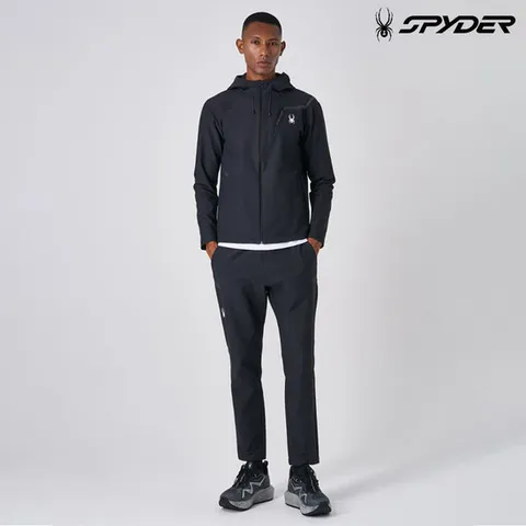 [스파이더] 남성 트레이닝 기모 우븐 팬츠 SPJWCNFP207MBLK
