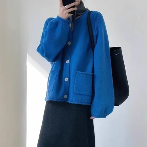 렐라웨어 / 베렐리 오버핏 니트 가디건 2color_2410RAW15