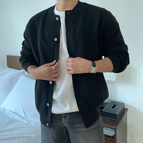 [슈썸]데일리 남성 캐주얼 디자인 봄가을 가디건 IS-JK17