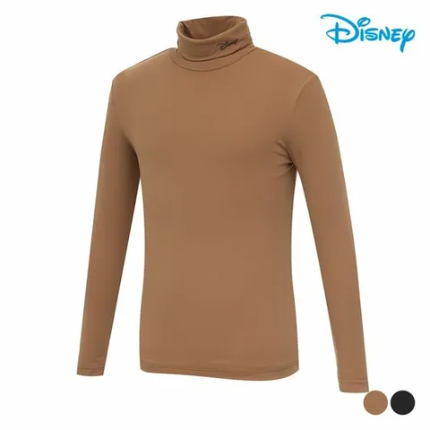 [디즈니골프]남성 터틀넥 하이넥 기모 이너 베이스 레이어 티셔츠 DO3MTS081
