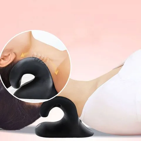 경추마사지 경추 뒷목 마사지 기능성 베개 목안마기