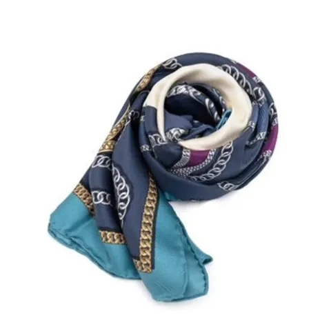 살바토레페라가모 실크 스퀘어 스카프 31 7940 0716547